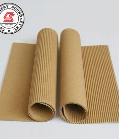 Corrugated paper DIY