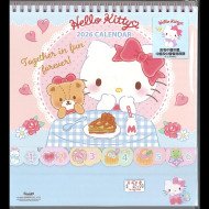 Hello Kitty Desk Calendar 2026 (Fill Every Day with Pink Sweetness)