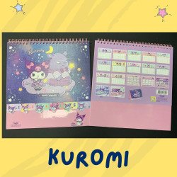 2026 Sanrio KUROMI Desk Calendar 