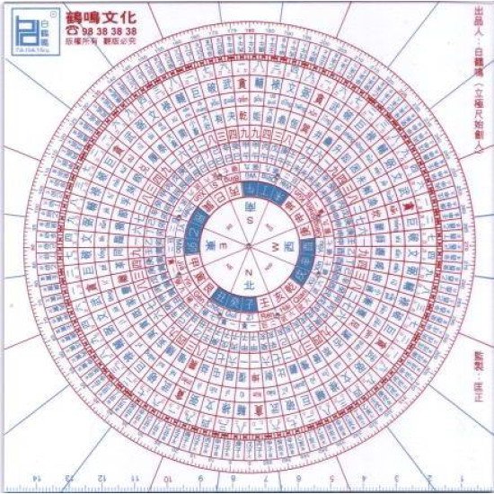 Feng shui ruler (tool created by Mr. Bai Heming) NEW image