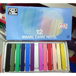 櫻花牌乾粉彩和諧粉彩12色套裝 SAKURA NCT-12B Nouvel Carre Pastel