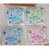 Heart-shaped sticky memo pad 76x76mm 100 sheets/PAD