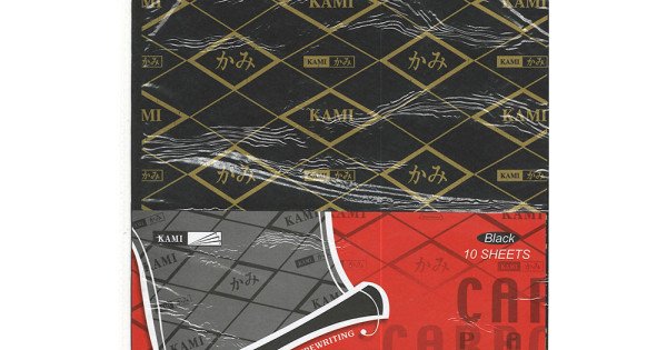 Kores Carbon Paper 100 Sheets A4 - Smudge-Free Typewriting Paper For School & Office