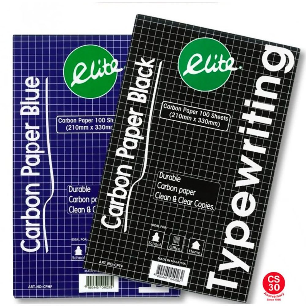 ELITE Ribbon film by handwriting typwriting- Blue or black