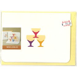 立體生日卡 CHIN CHIN 乾杯