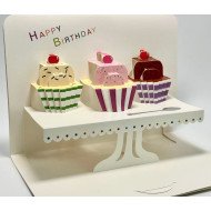 立體蛋糕生日卡 CUPCAKE Celebrate