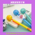 Fingertip rotating ball stress relief pen