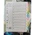 Globe 2010 A4 10級彩色紙INDEX