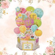 3D紙雕立體賀卡 生日禮物 情人節表白送男女朋友立體賀咭