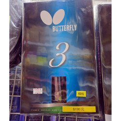 BUTTERFLY TBC301 (直) 3系列乒乓球拍價錢 內有拍套
