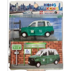 香港車仔系列 珍寶的士模型車 (綠色)