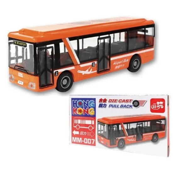 Airport Bus Toy Car (Orange) Hong Kong Transport Series image